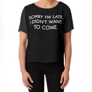 Funny Cropped Tee